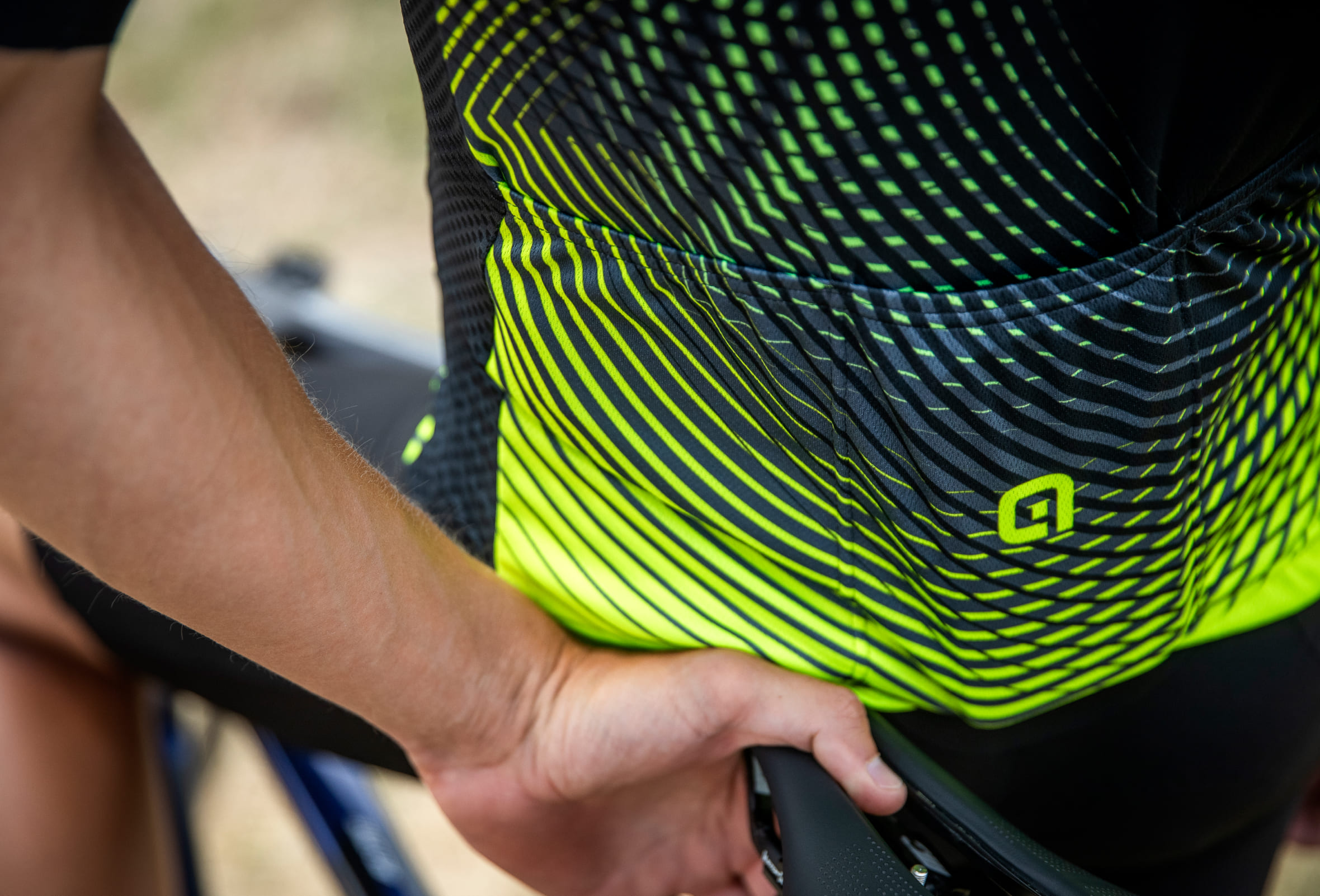 Koszulka rowerowa męska Alé Cycling Solid Optical